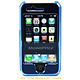 Product image for Apple iPhone 3G/3GS Crystal Skin - Blue
