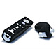 Product image for Nintendo Wii Remote Control Nunchuck Silicone Skin - Black