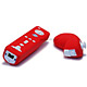 Product image for Silicone Skin for Wii Remote Control Nunchuck - Red