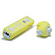Product image for Silicone Skin for Wii Remote Control Nunchuck - Yellow