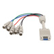 Product image for HD15 F/BNC F X 5 - 1ft 