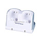 Product image for Double Charger Station without Blue Light for Wii (Output:5v, using Power Wire Socket Charge)
