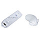 Silicone Skin for Wii Remote Control and Nunchuk - White