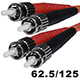 Image of ST/PC-ST/PC, OM1, MM, Duplex, 62.5/125, 3.0MM DIA. 5 Meter-(Patch Cord/Jumper) - Orange