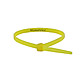 Product image for Cable Tie 4 inch 18LBS, 100pcs/Pack - Yellow