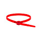 Product image for Cable Tie 8 inch 40LBS, 100pcs/Pack - Red