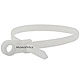 Product image for Mountable head Cable Tie 14 inch 120LBS, 100pcs/Pack - White