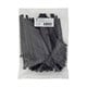 Product image for Releasable cable tie 6 inch 50LBS, 100pcs/Pack - Black