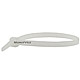 Product image for Releasable cable tie 8 inch 50LBS, 100pcs/Pack - White
