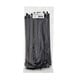 Product image for Releasable cable tie 12 inch 50LBS, 100pcs/Pack - Black