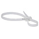 Product image for Double Head Cable tie 11 7/8 inch 50LBS, 100pcs/Pack - White