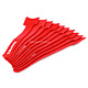 Product image for Hook & Loop Fastening Cable Ties 6inch, 10pcs/Pack - Red