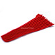 Product image for Hook & Loop Fastening Cable Ties 9inch, 10pcs/Pack - Red