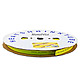 Product image for Heat-shrinkable tubings, 15mm width, 100ft/roll - Yellow