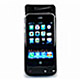 Product image for Leather Case Cover w/ 2200mAh Battery and Charger For iPhone 3G 3GS