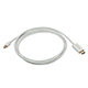 6ft 32AWG Mini DisplayPort to HDMI® Cable /w Audio Support REV2.0- White