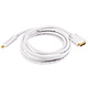 10ft 32AWG Mini DisplayPort to DVI Cable - White