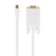10ft 32AWG Mini DisplayPort to VGA Cable - White