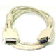 Product image for DVI Analog Male / VGA(HD15) Male Cable -  6ft (Beige)