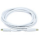 Product image for DisplayPort Male to HDMI Male 28AWG Cable (Gold Plated Connectors) - 10ft 