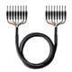 6 Meter (20ft) 8-Channel 1/4inch TS Male to 1/4inch TS Male Snake Cable