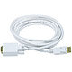 10ft 28AWG DisplayPort to VGA Cable - White
