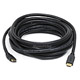 25ft 26AWG CL2 Standard HDMI® Cable With Ethernet - Black