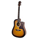 "Foothill Flat Top" Acoustic / Electric Guitar with EQ - Sunburst