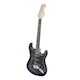 "California Classic" Solid Body Electric Guitar - Lightning Black