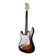 "California Classic" Left-Handed Solid Body Electric Guitar - Sunburst