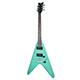 "Arrowhead Vee" Solid Body Electric Guitar - Green
