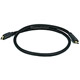 3ft 24AWG CL2 High Speed HDMI® Cable With Ethernet w/ Net Jacket - Black