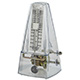 Transparent Mechanical Metronome