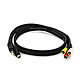 3ft S-Video|3.5mm Stereo to Composite RCA|RCA Stereo Combo 22AWG Cable (Gold Plated)