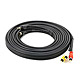 15ft S-Video|3.5mm Stereo to Composite RCA|RCA Stereo Combo 22AWG Cable (Gold Plated)