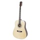 B-STOCK "Woodstock Vintage" Dreadnought Acoustic Guitar - Natural