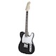 B-STOCK Retro Vision Solid Body Electric Guitar - Black