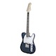 B-STOCK "Retro Vision" Solid Body Electric Guitar - Metallic Blue