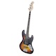 B-STOCK "Bourbon Street Jam" Electric Bass - Sunburst