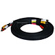 15ft Triple RCA Stereo Video Dubbing Composite Cable (3 x RG59U)