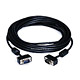 Product image for 25FT Ultra Slim SVGA Super VGA Shielded M/M Monitor Cable w/ ferrites