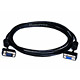 Product image for 10FT Ultra Slim SVGA Super VGA Shielded M/F Monitor Cable w/ ferrites