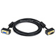 6ft Ultra Slim SVGA Super VGA 30/32AWG M/F Monitor Cable w/ ferrites (Gold Plated Connector)