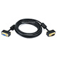 10ft Ultra Slim SVGA Super VGA 30/32AWG M/F Monitor Cable w/ ferrites (Gold Plated Connector)