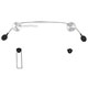 Product image for Super Low Profile Wall Mount Bracket for LED TVs (Max 110Lbs, 32~55inch) - Silver