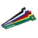 Product image for Hook & Loop Fastening Cable Ties 6inch, 60pcs/Pack - 6 Colors