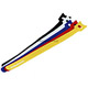 Product image for Hook & Loop Fastening Cable Ties 9inch, 50pcs/Pack - 5 Colors