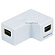 Image of Mini DisplayPort Coupler (Female to Female) - 90 Degree