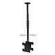 Image of Dual Sided Ceiling Bracket for Flat Panel Display (Max 80lbs, 24~37inch) - Black