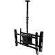 Image of Ceiling Bracket for Wall Mounts (Max 125lbs, 32~52inch) - Black